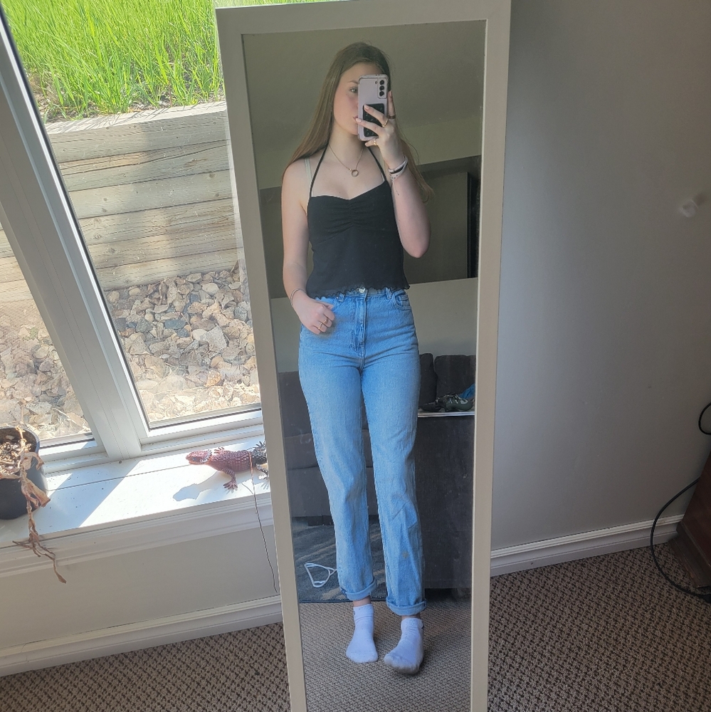 Zara Light Blue Denim Jeans